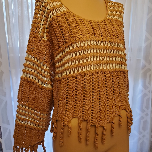 🔥Host Pick🔥ZARA Limited Edition Studio Honey Knit Sweater - Picture 13 of 13